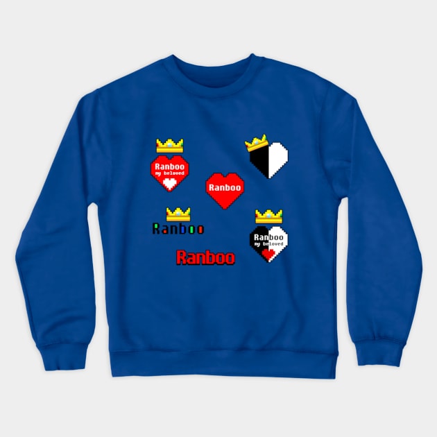 Ranboo Sticker Pack Crewneck Sweatshirt by Scud"